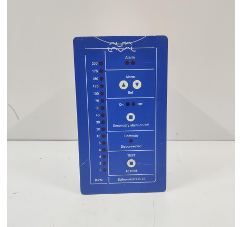 ALFA LAVAL SALINOMETER DS-23 VERSION : 1A ITEM NO : 985 23924-01