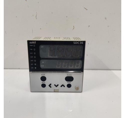 AZBIL SDC36 SINGLE LOOP DIGITAL TEMPERATURE CONTROLLER C36TR1UA1000