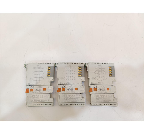 BECKHOFF KL3314 4X CHANNEL THERMOCOUPLE INPUT TERMINAL