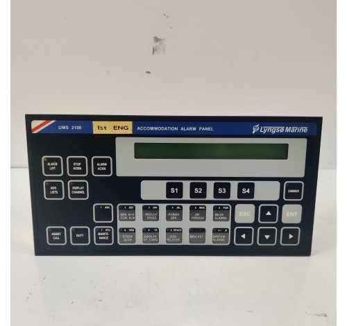 LYNGSO MARINE UMS 2100 ACCOMMODATION ALARM PANEL P/N :962.005.200/E