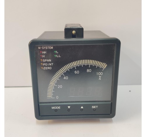 M-SYSTEM 49AV2-4W1A-M Bargraph Indicator: 4-20mA DC 85-264V AC