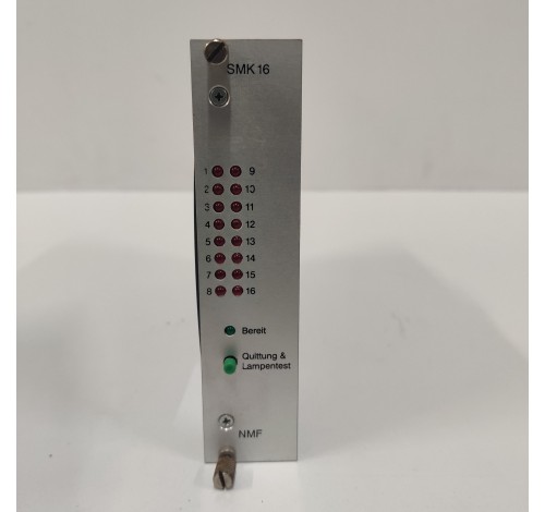 NMF SMK-16 1810 PR018 ALARM INDICATOR CARD
