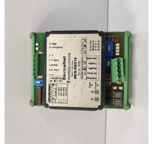PEPPERL+ FUCHS WCS-DG210  PART NO 184084 DEVICE NET 