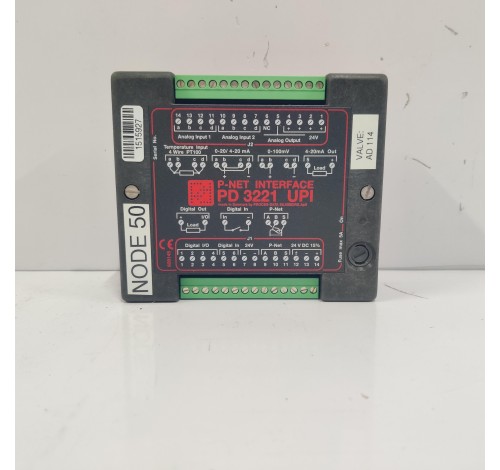 PROCES-DATA PD3221 P-NET UNIVERSAL PROCESS INTERFACE MODULE