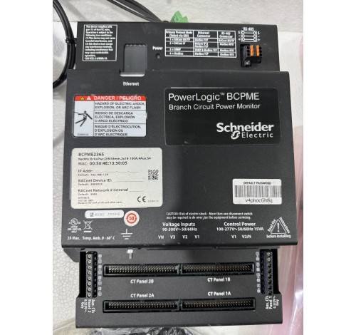 SCHNIDER ELECTRIC powerlogic™ bcpme BCPME236S Branch Circuit Power Monitor