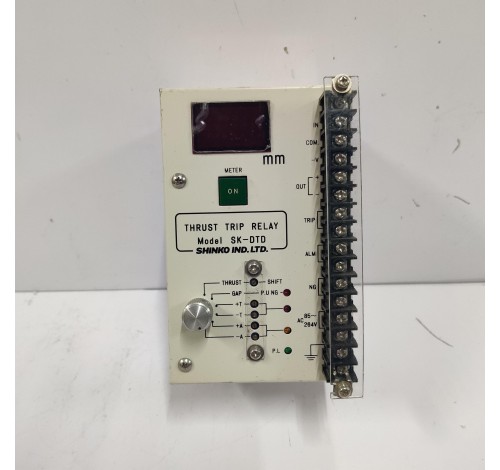 THRUST TRIP RELAY Model SK-DTD SHINKO IND. LTD.