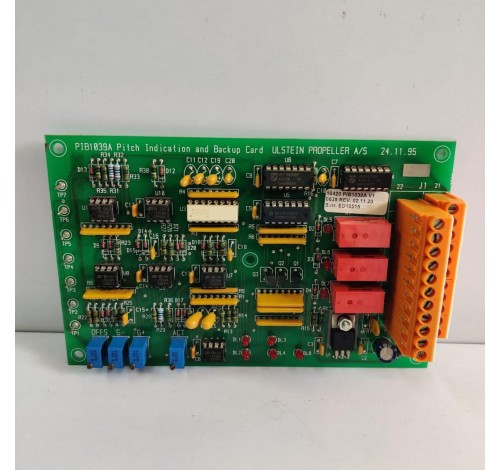 ULSTEIN PROPELLER PIB1039A PITCH INDICATION AND BACKUP CARD