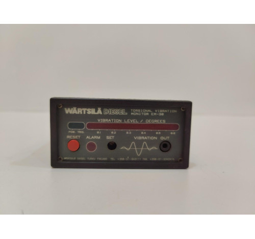 WARTSILA DIESEL EM-30 TORSIONAL VIBRATION MONITOR 